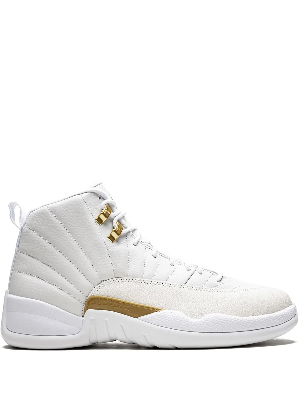 x OVO Air Jordan 12 Retro "White/Metallic Gold" sneakers
