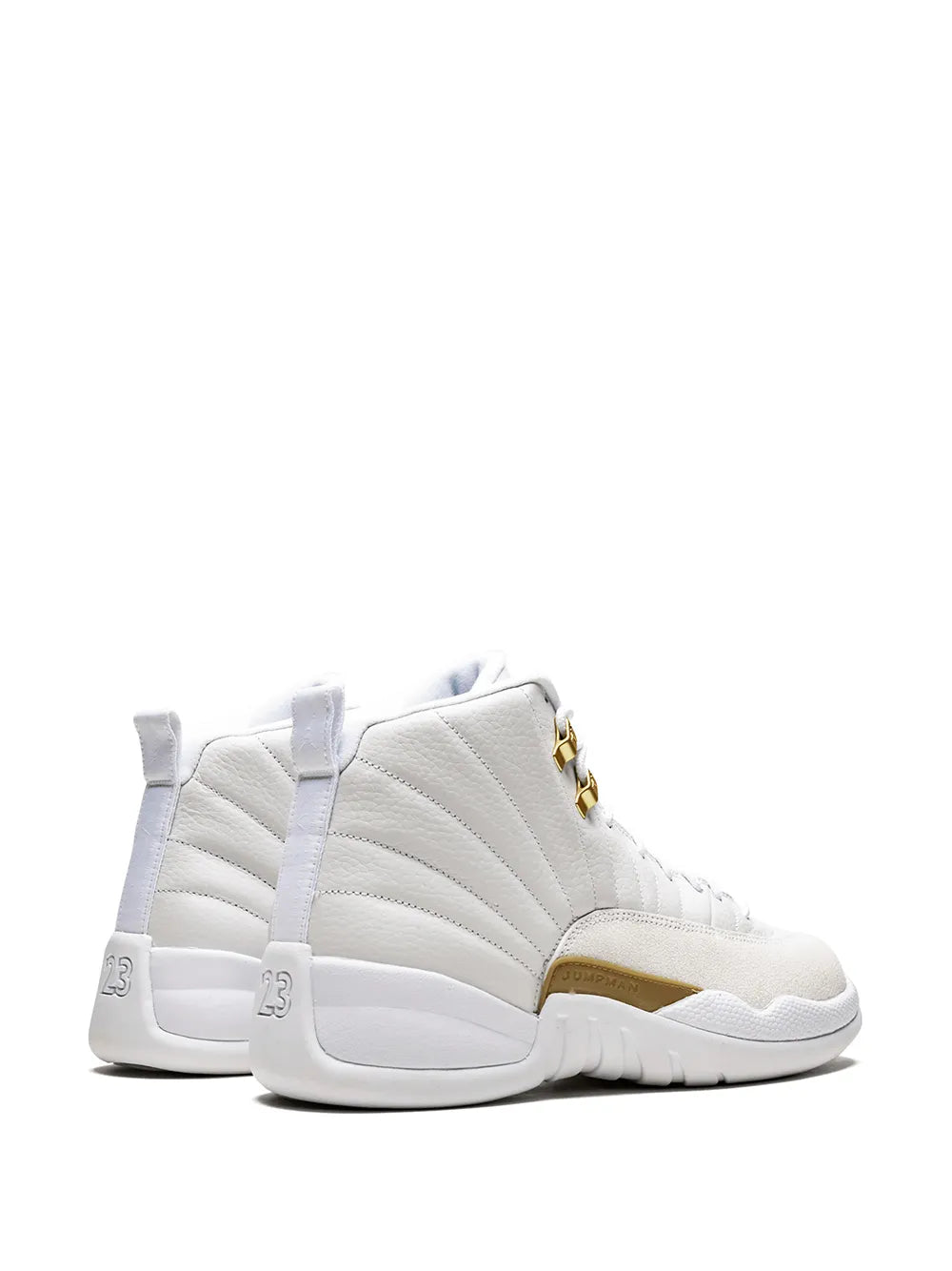 x OVO Air Jordan 12 Retro "White/Metallic Gold" sneakers