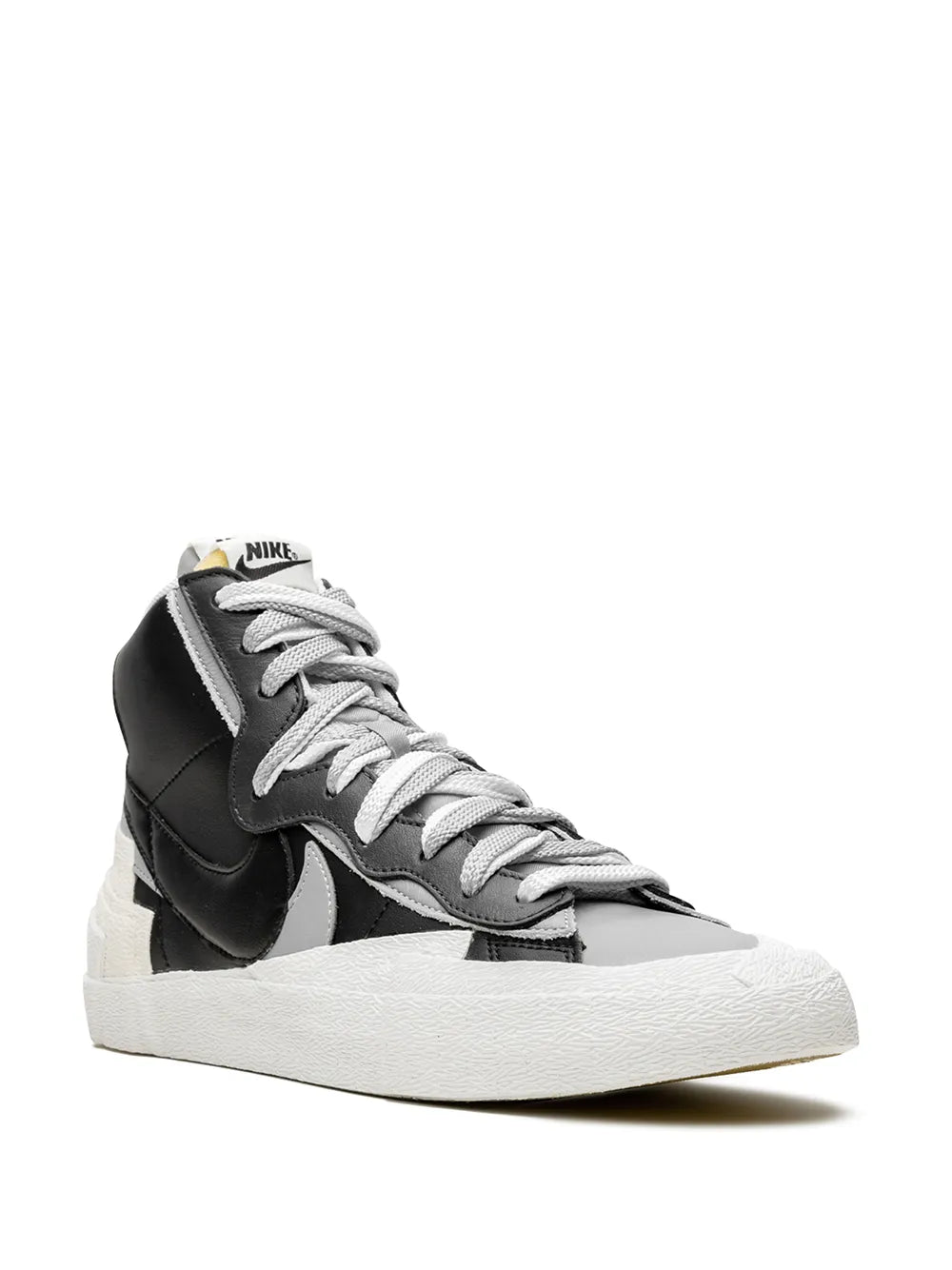 x sacai Blazer Mid "Black/Grey" sneakers
