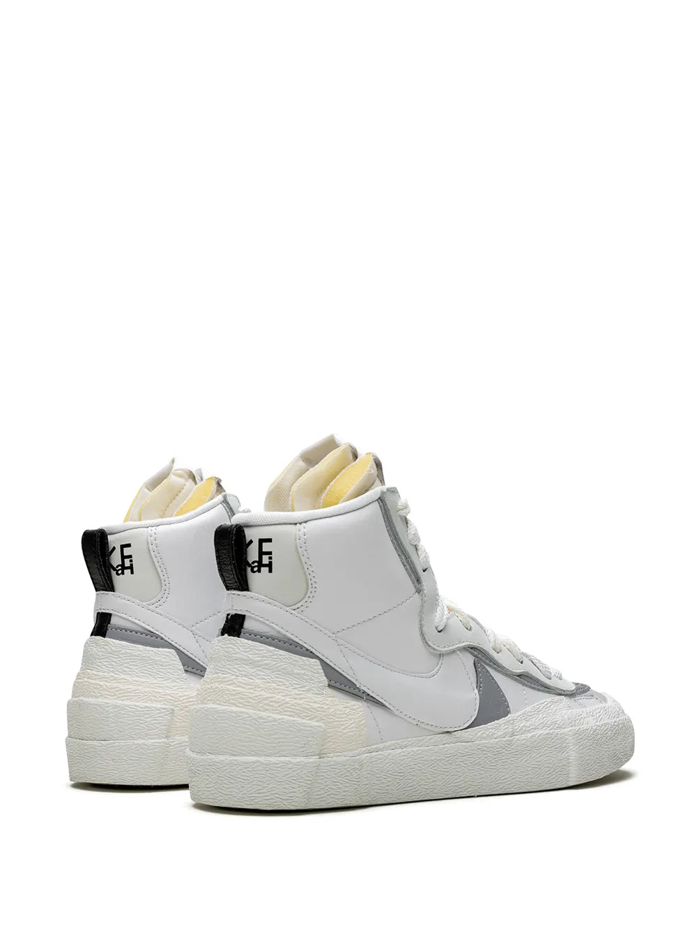 x sacai Blazer Mid "Triple White" sneakers
