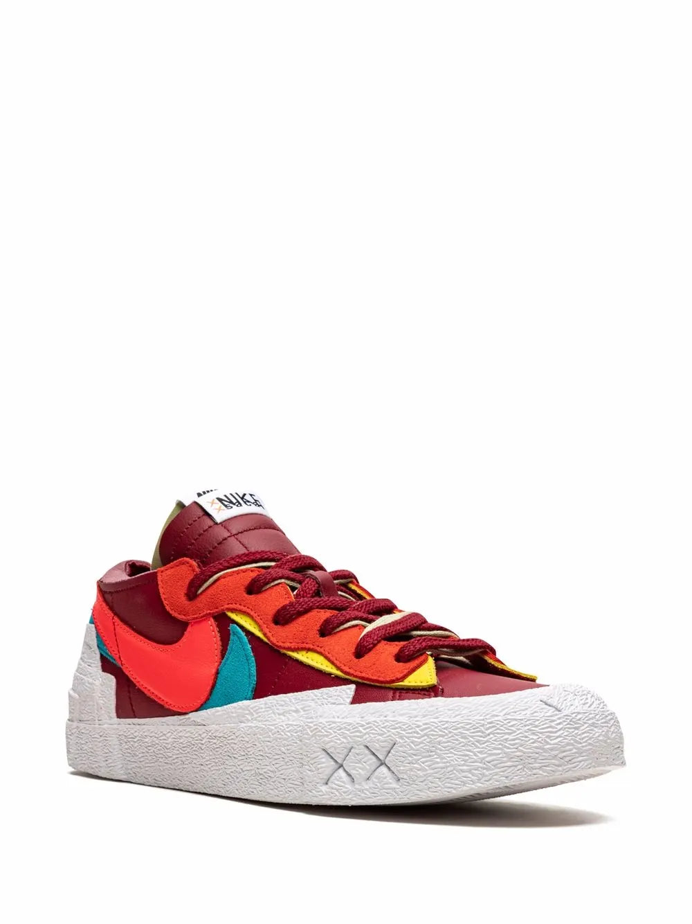 x KAWS x sacai Blazer Low "Red" sneakers