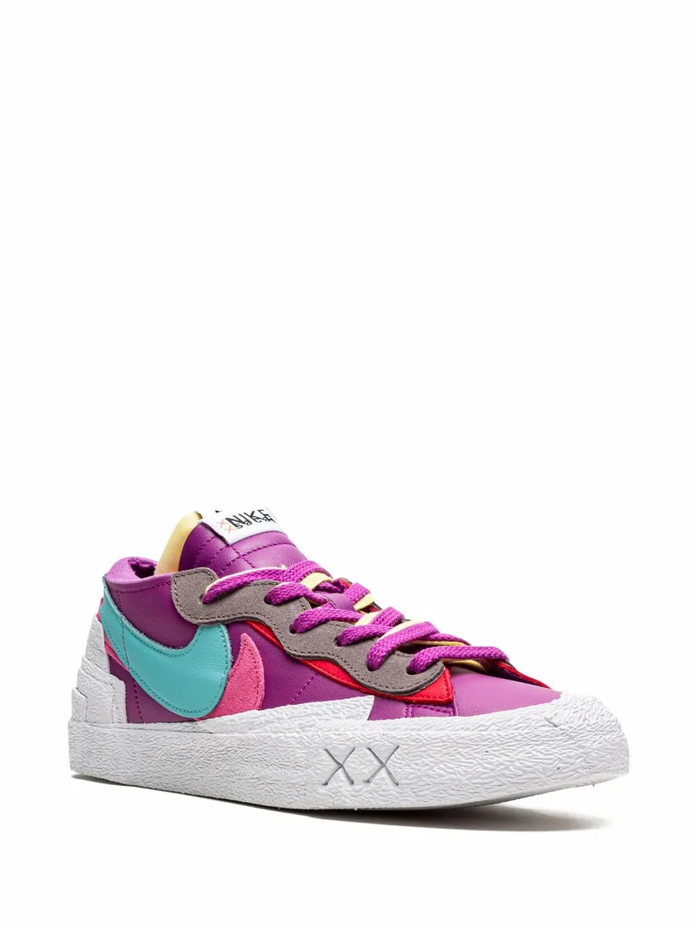 x sacai x KAWS x Blazer Low "Purple Dusk" sneakers