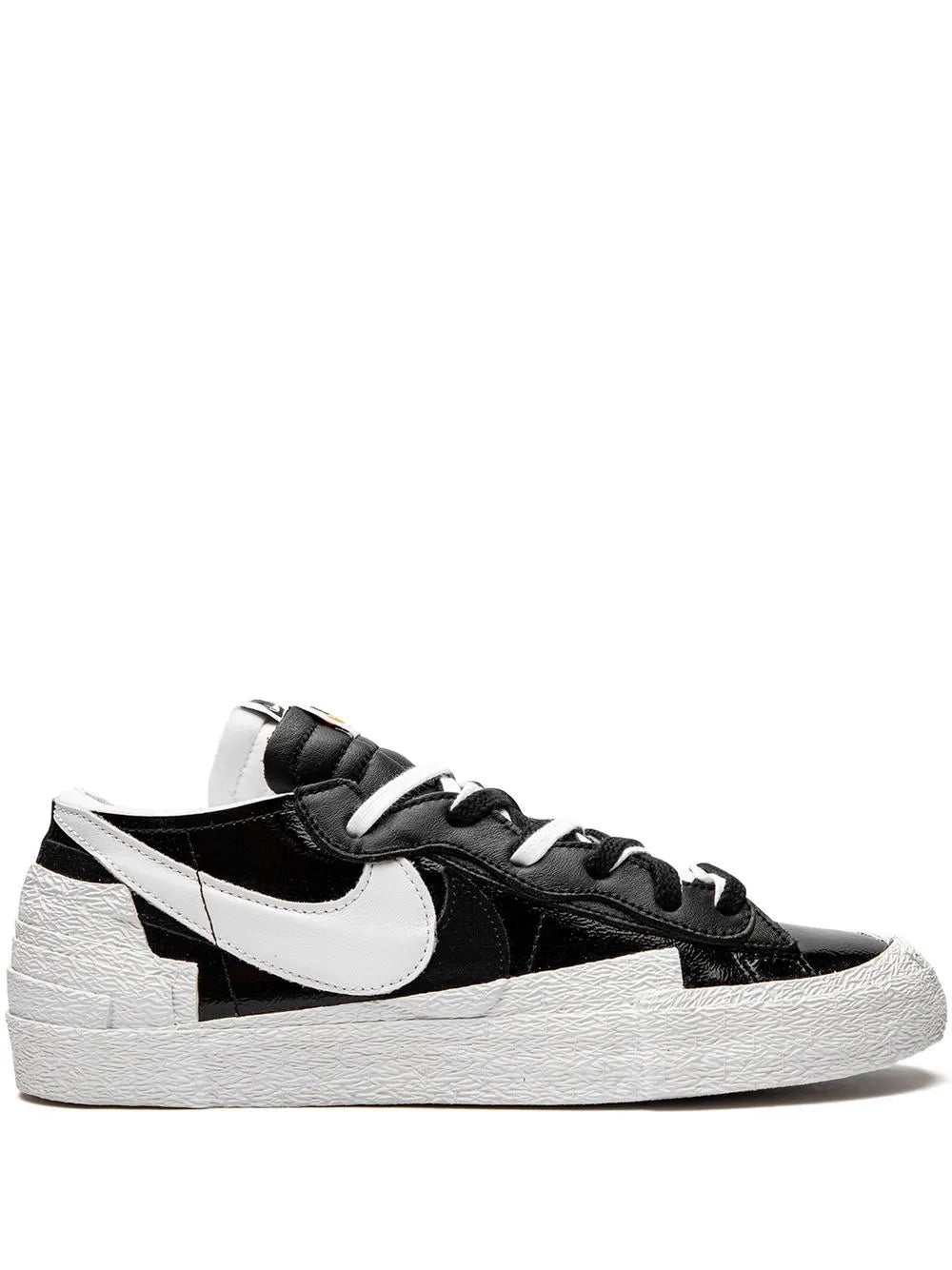 x sacai Blazer Low "Black Patent Leather" sneakers