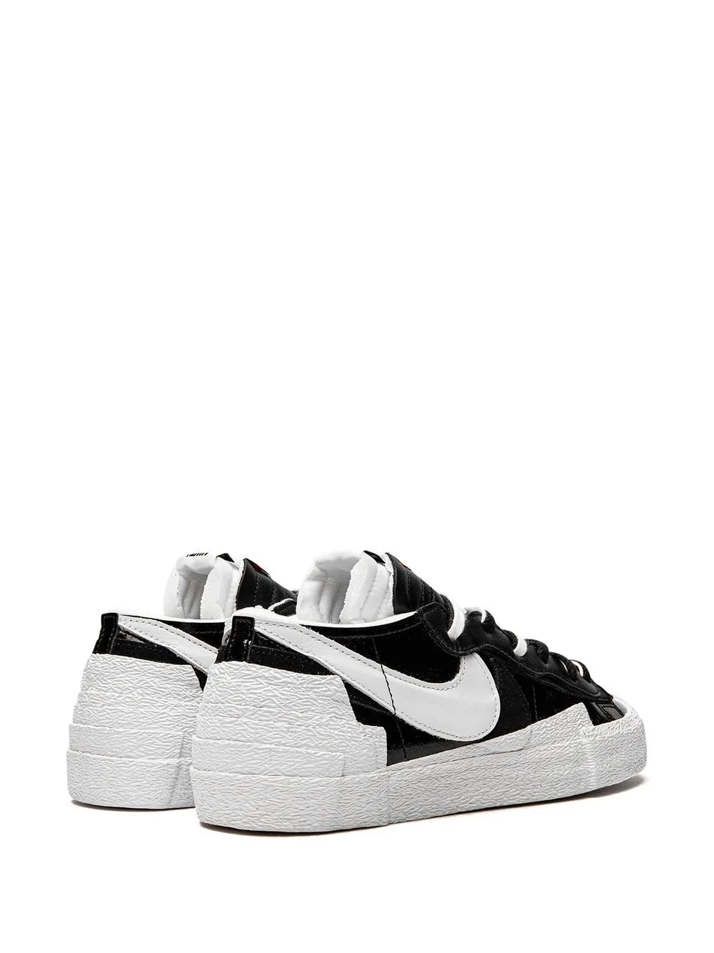 x sacai Blazer Low "Black Patent Leather" sneakers