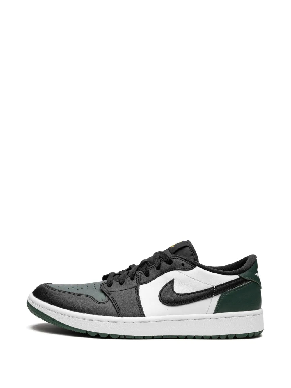 Air Jordan 1 Low G "White/Black/Noble Green/Pollen" sneakers