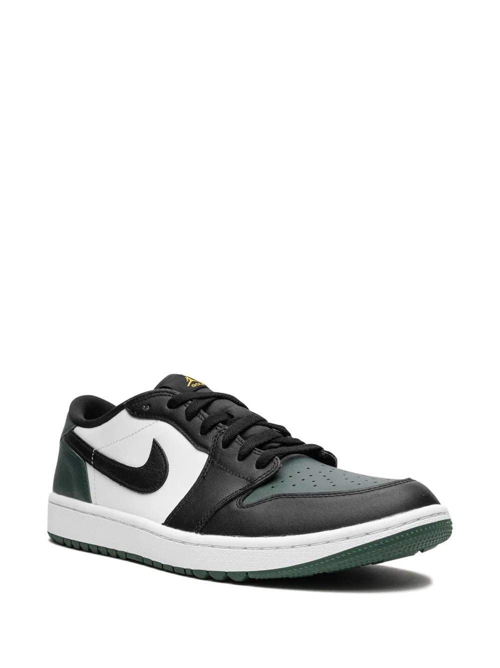Air Jordan 1 Low G "White/Black/Noble Green/Pollen" sneakers