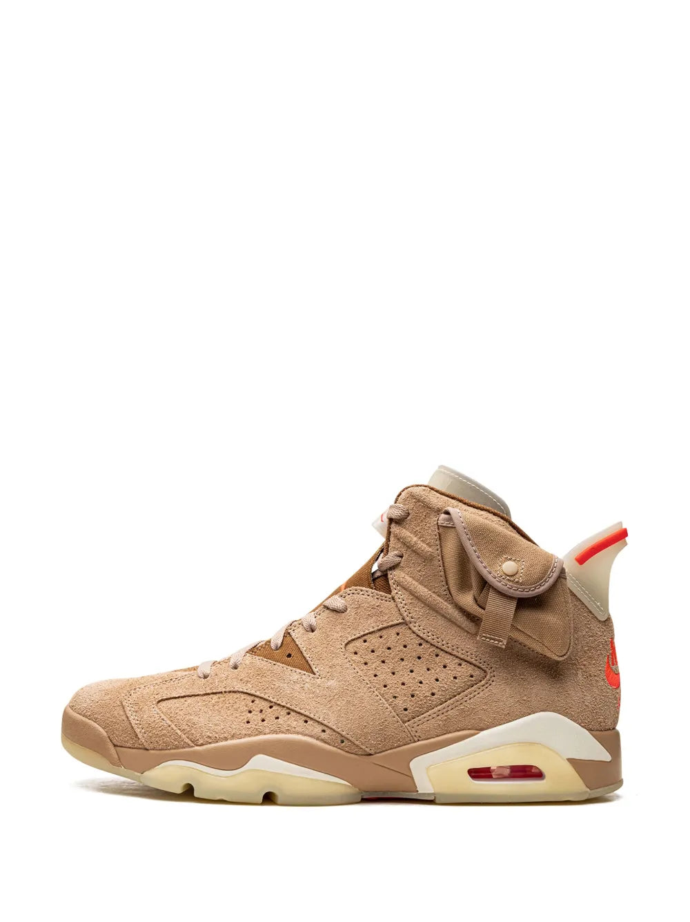 Travis Scott x Air Jordan 6 Retro SP "British Khaki Promo Sample"