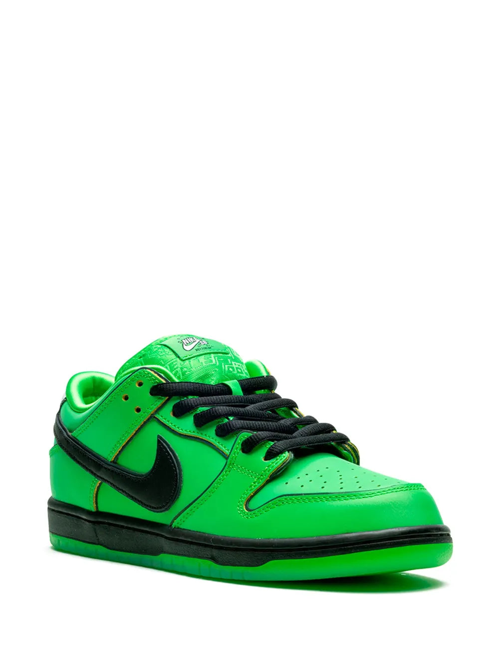 x Powerpuff Girls SB Dunk "Buttercup" sneakers