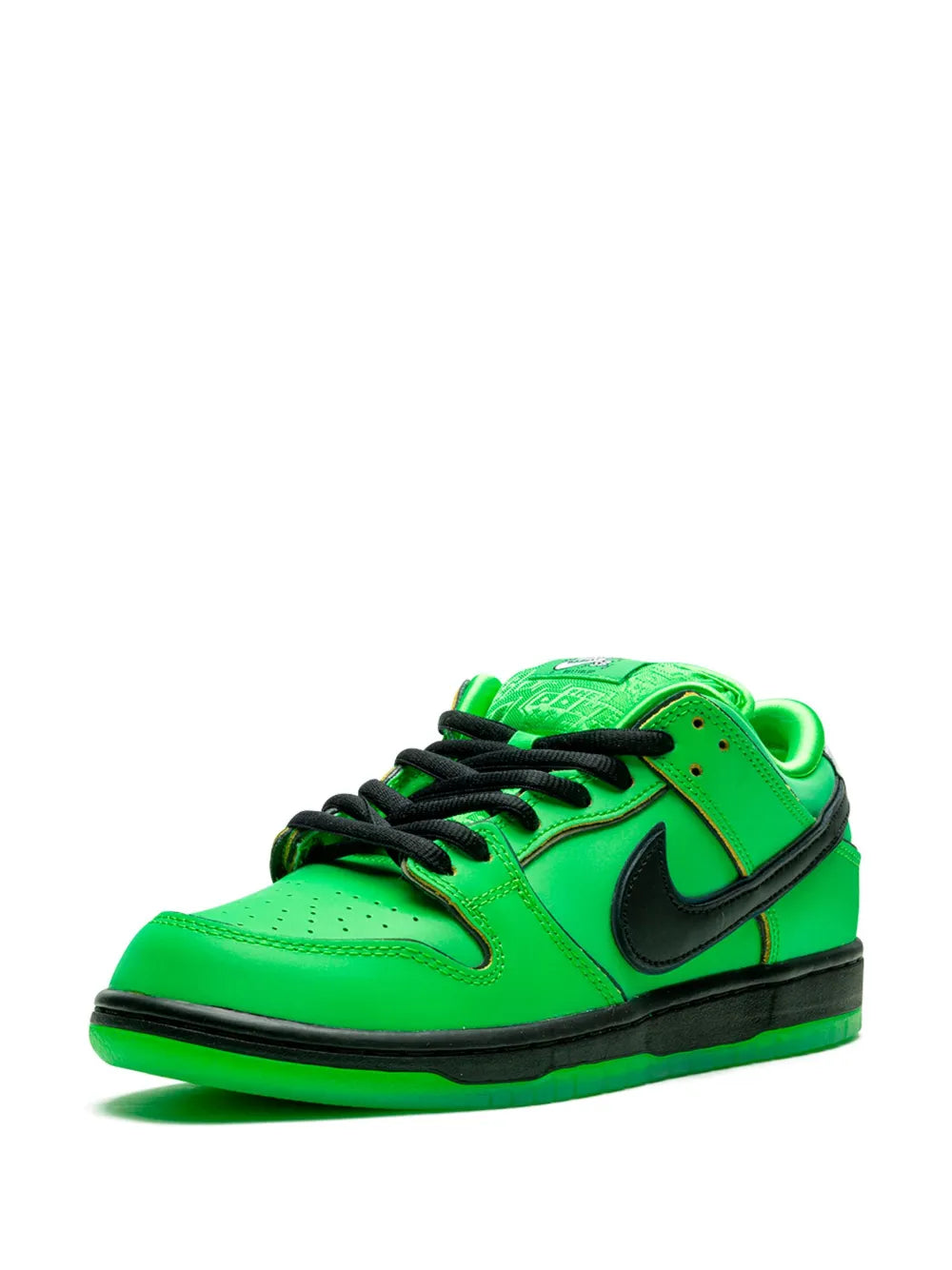 x Powerpuff Girls SB Dunk "Buttercup" sneakers