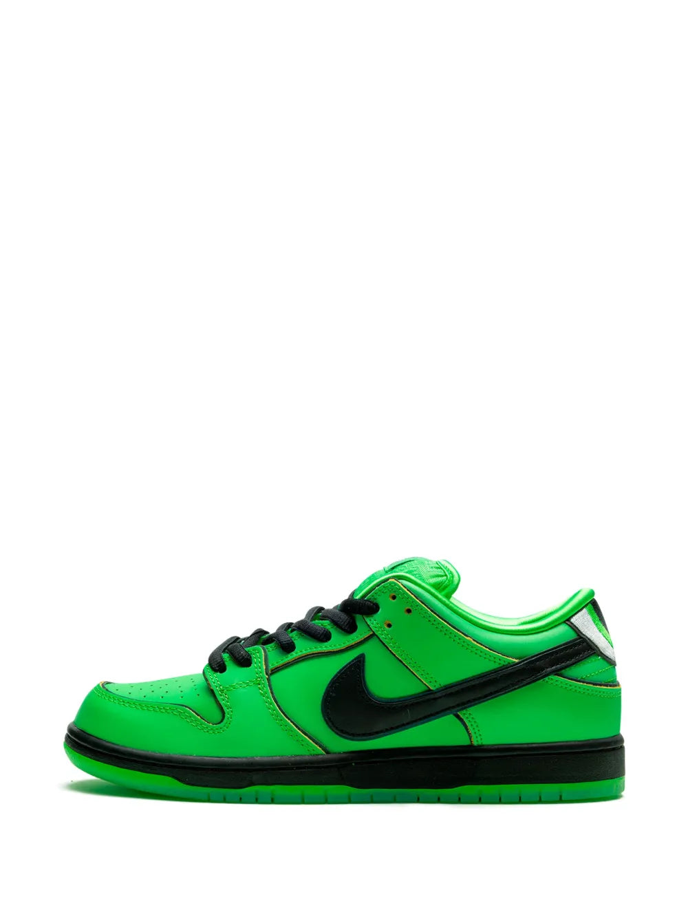 x Powerpuff Girls SB Dunk "Buttercup" sneakers
