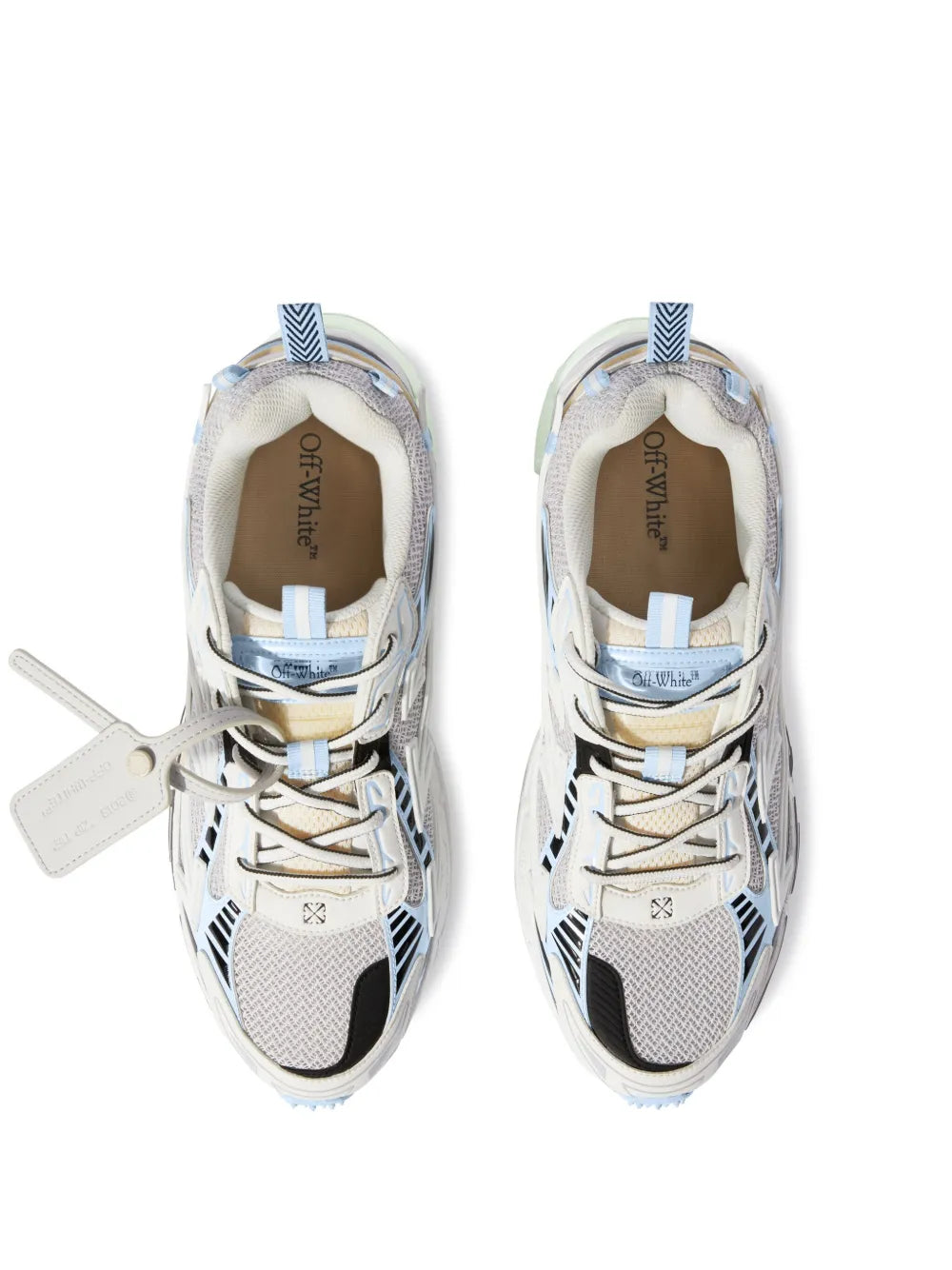 Sneakers Be Right Back blu chiaro e bianco sporco