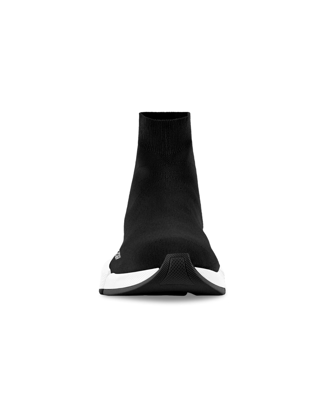 Sneaker Balenciaga Speed 2.0 in maglia riciclata nera/bianca