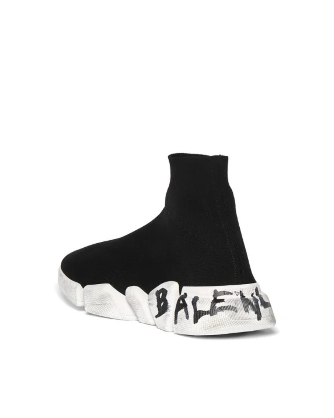 Sneaker Balenciaga Speed 2.0 in maglia riciclata nera
