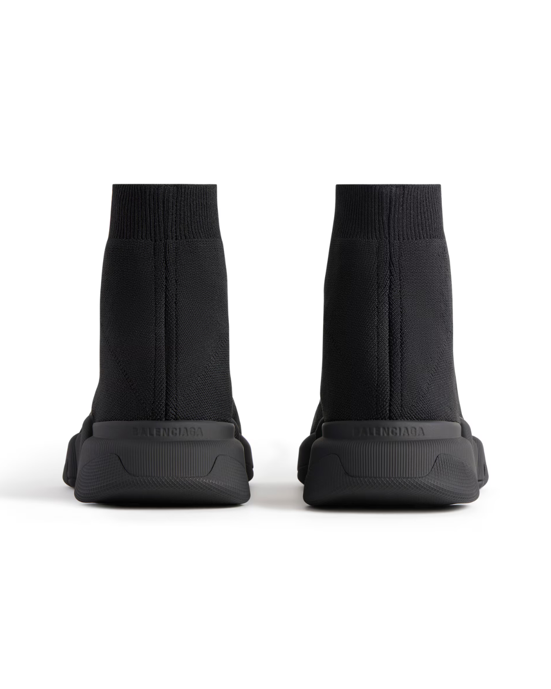 Sneaker Balenciaga Speed 2.0 in maglia riciclata nera