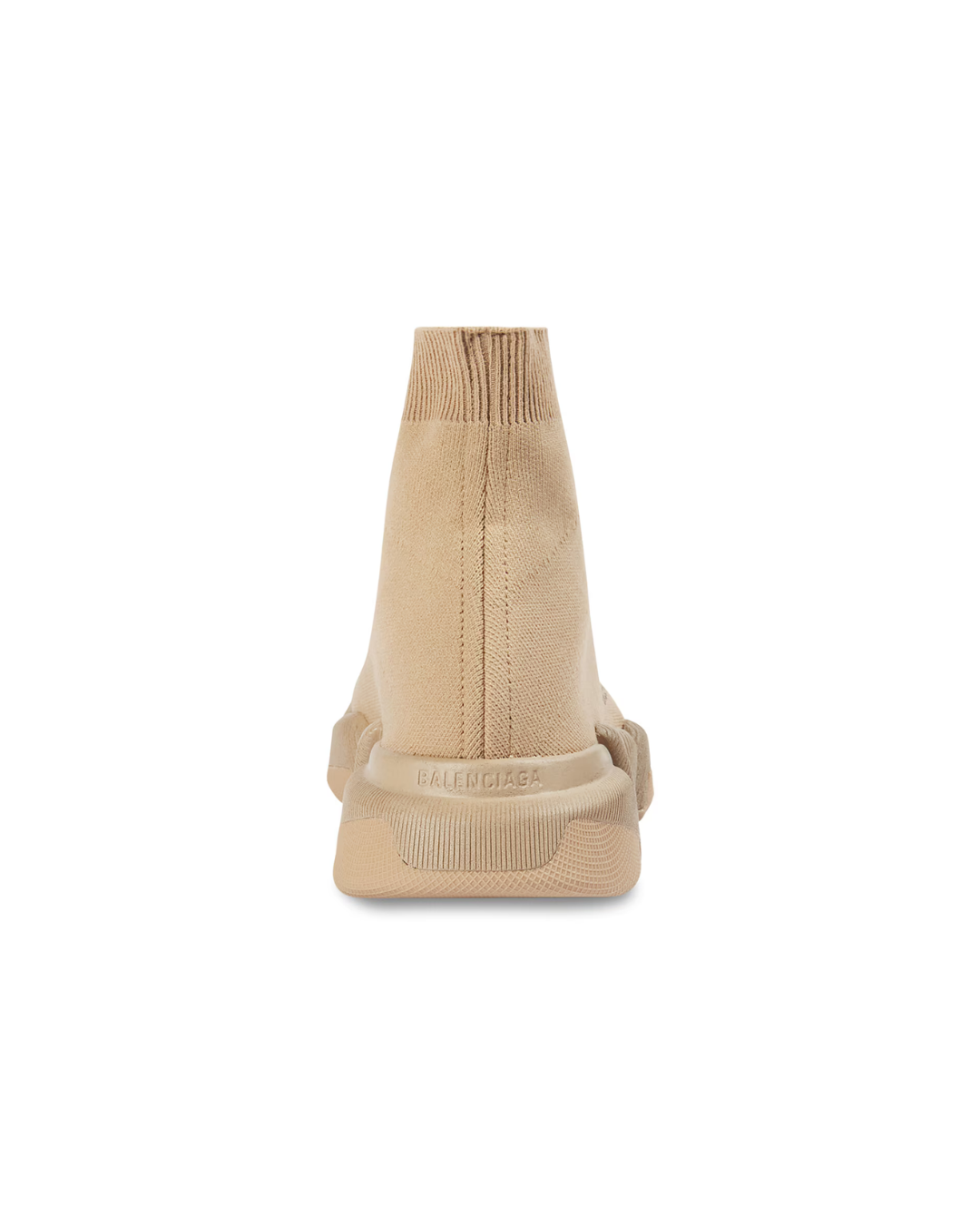 Sneaker Balenciaga Speed 2.0 Monocolor in maglia riciclata beige
