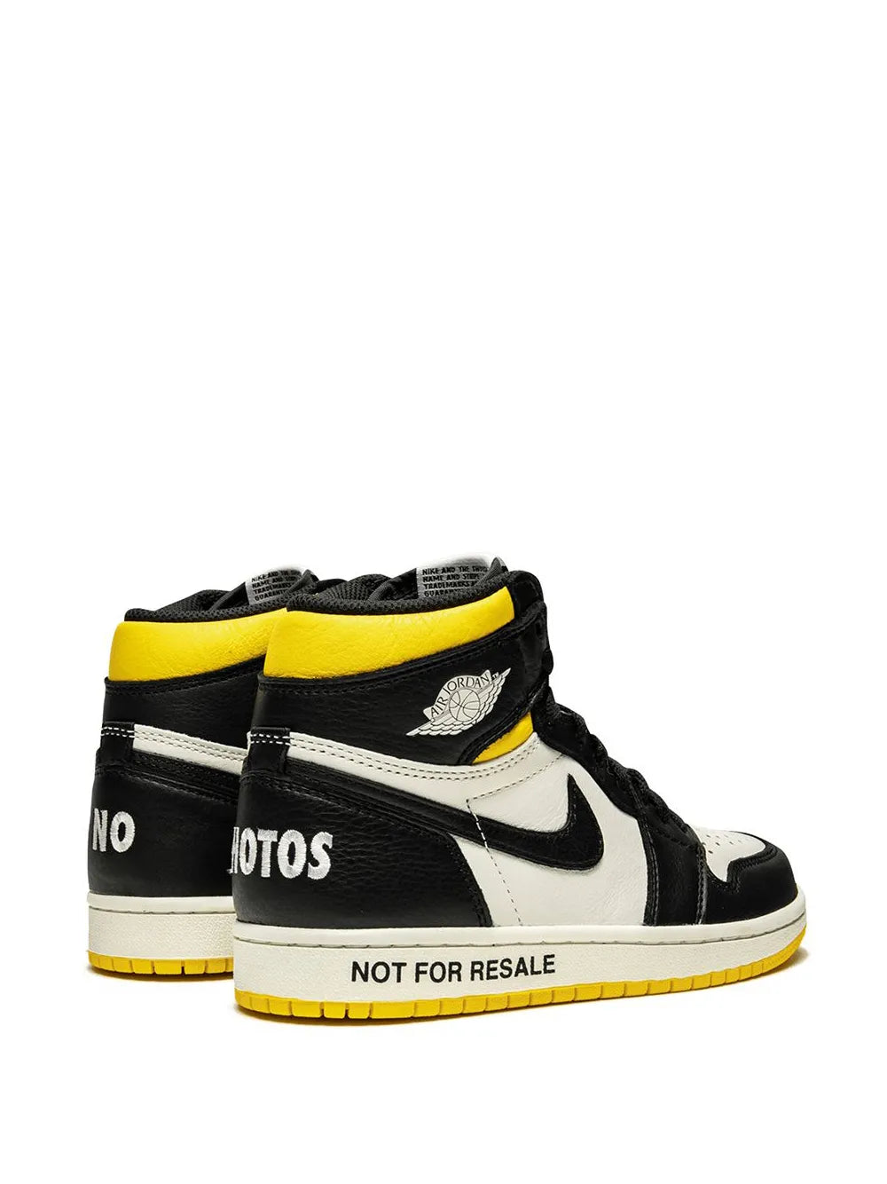 Air Jordan 1 Retro High OG NRG "Not For Resale - Maize" sneakers