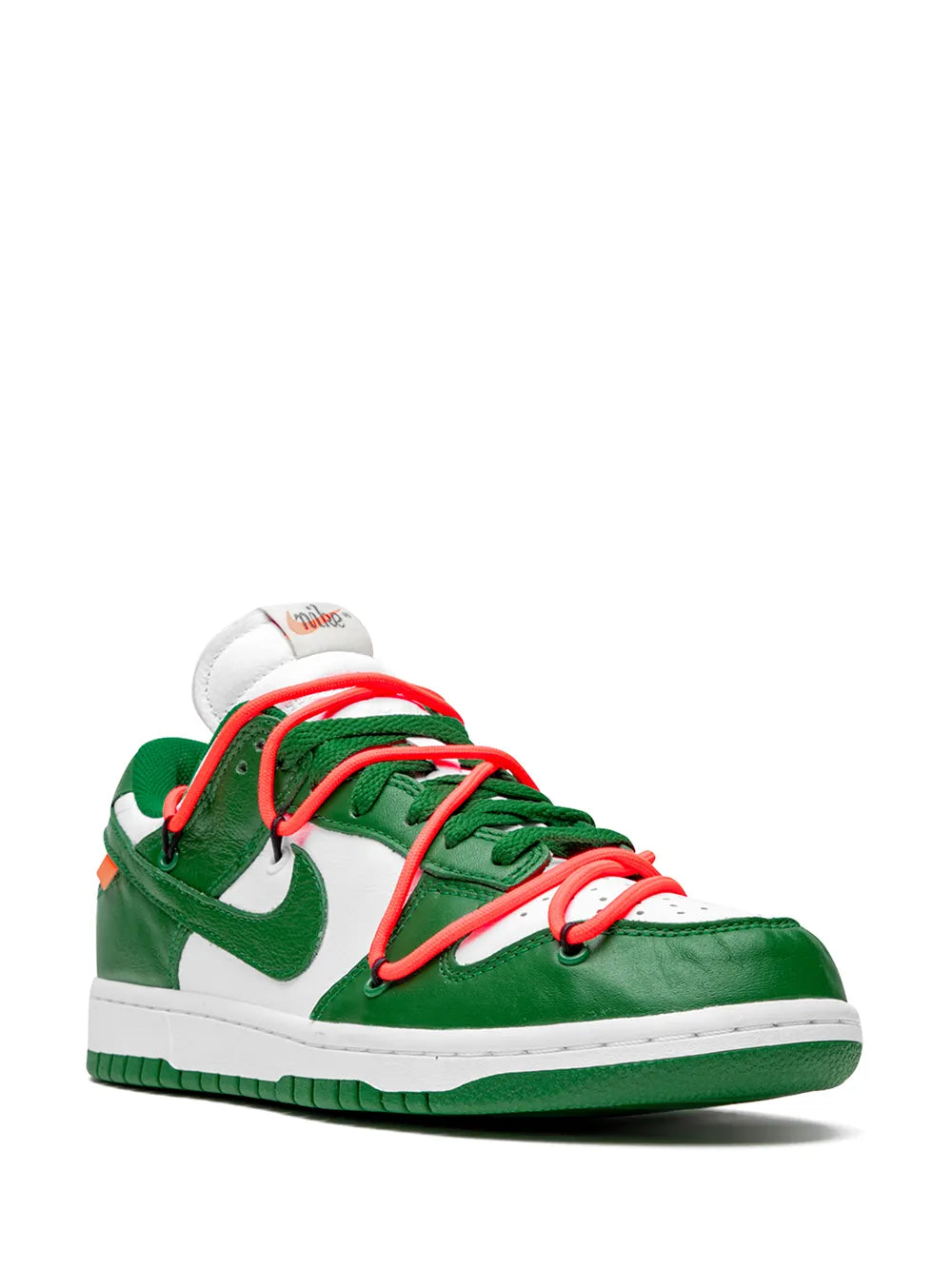 Dunk Low off white "Pine Green" sneakers