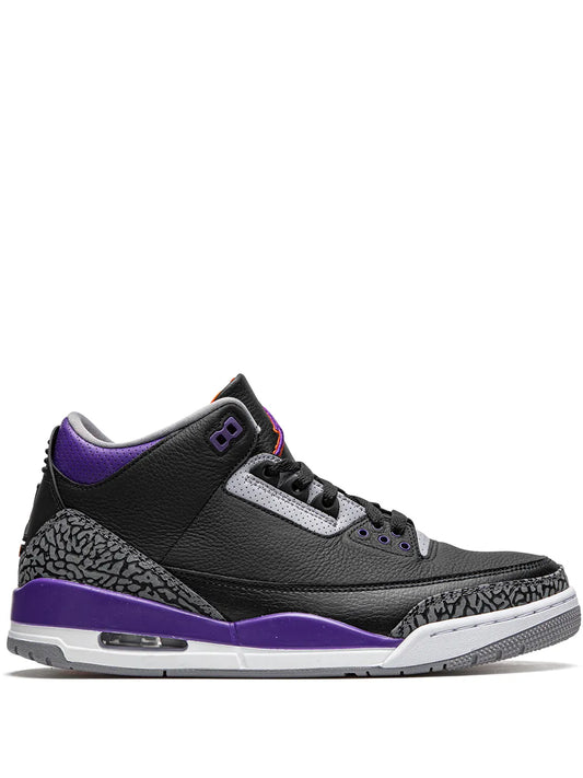 Air Jordan 3 Retro "Court Purple" sneakers