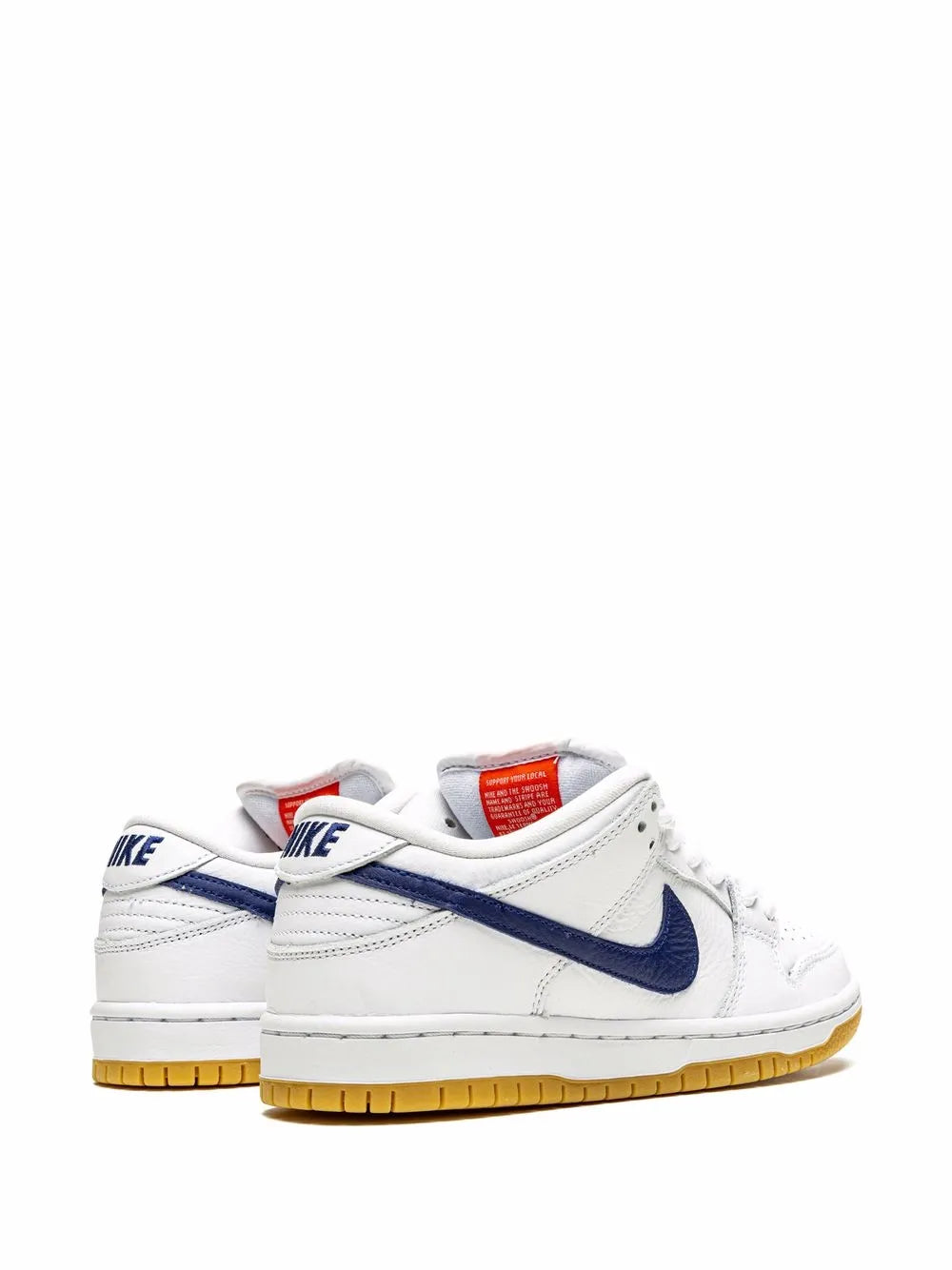 Sneakers SB Dunk Low Pro ISO Orange Label "Bianco/Blu navy" 