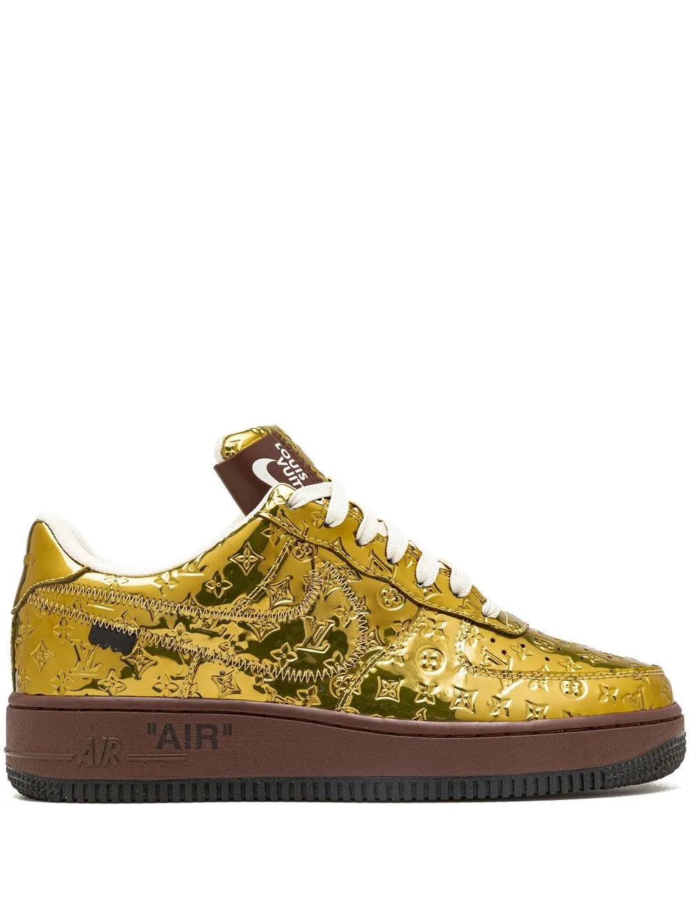 Air Force 1 Low "Virgil Abloh - Metallic Gold" sneakers