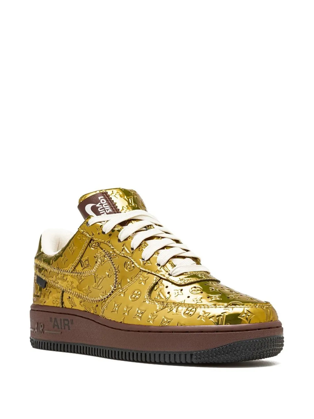 Air Force 1 Low "Virgil Abloh - Metallic Gold" sneakers