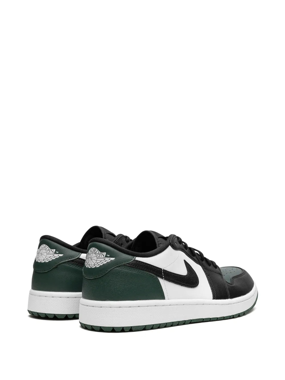 Air Jordan 1 Low G "White/Black/Noble Green/Pollen" sneakers