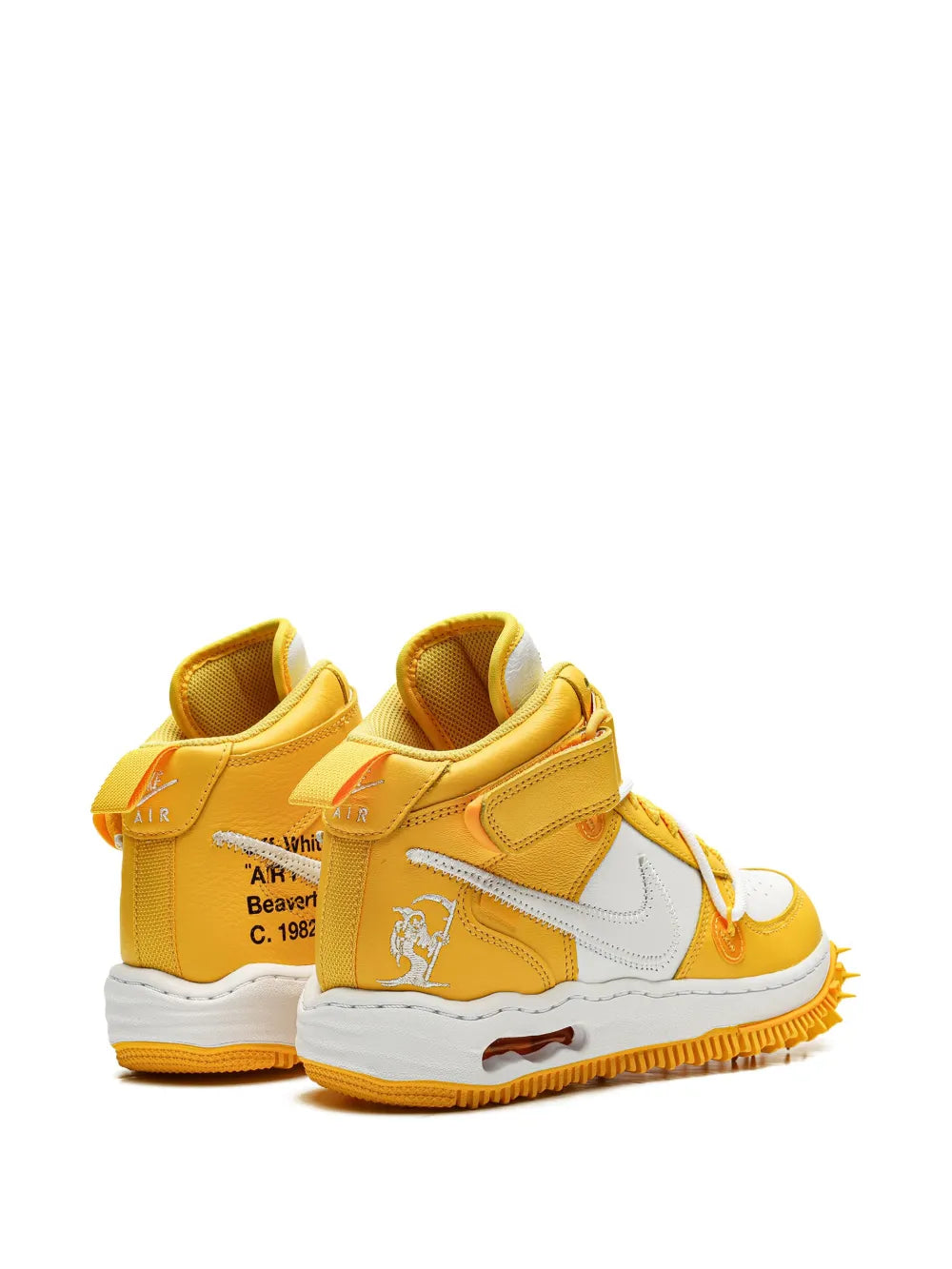 Sneakers Air Force 1 Mid Off-White - Varsity Maize