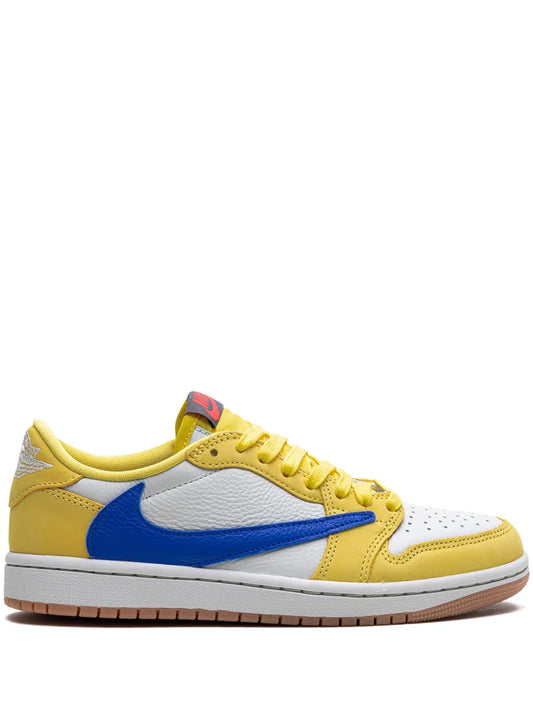 Travis Scott Air Jordan 1 Retro Low "Canary" sneakers