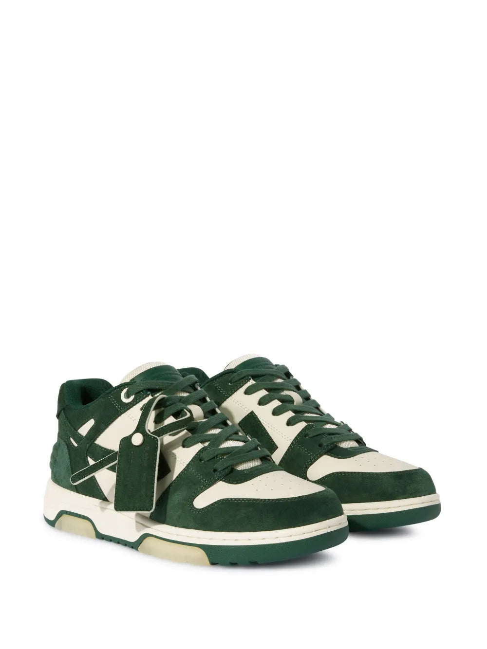 Sneakers Out Of Office verde/écru in suede
