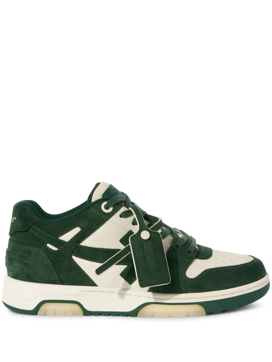 Sneakers Out Of Office verde/écru in suede