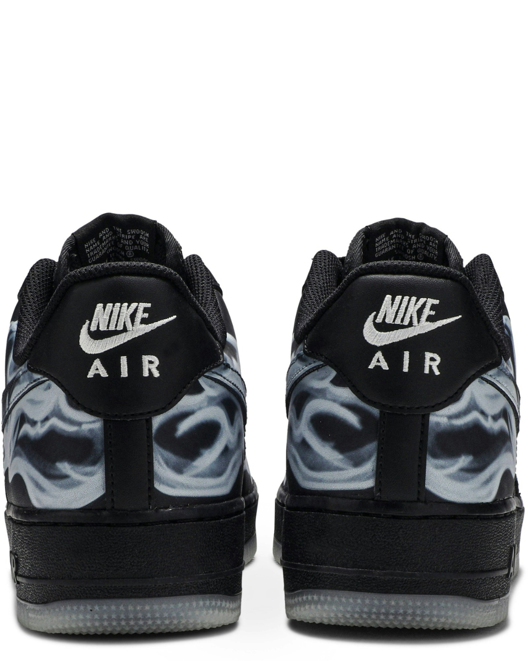 Nike Air Force 1 ’07 QS ‘Black Skeleton’