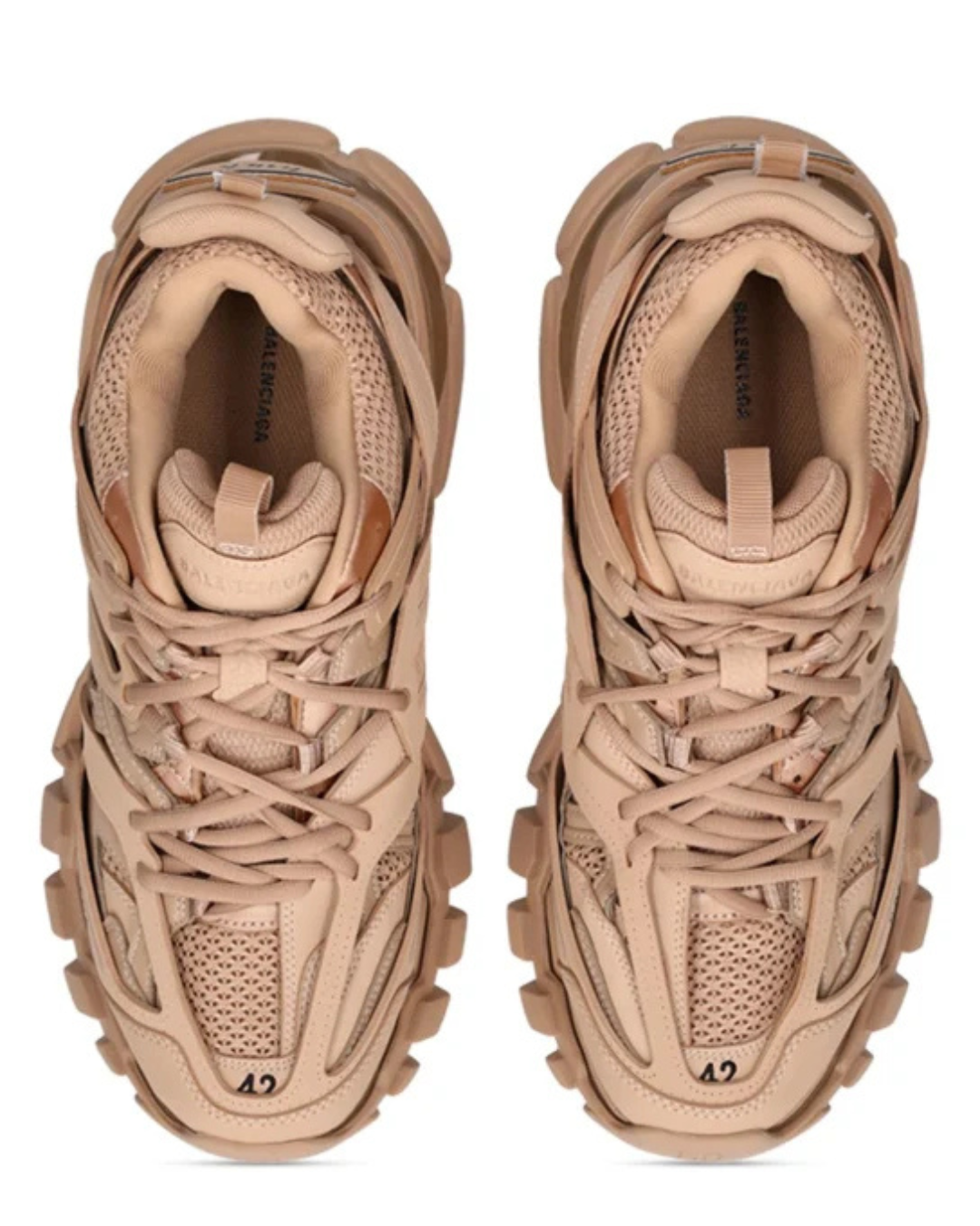 Baleciaga Track V1 sneakres beige