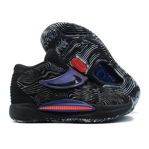 Nike KD 14 x Seasonal Black Laser Crimson